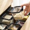Kitchen Food Storage Containers Organizers for Pantry Fridge Organizer Jars With Lid Plastic Storage Container Spices Boxes
