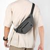 Mobile Phone Waist Bag Men's Wear-resistant Chest Bag Multi-compartment Crossbody Bag