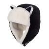 Outdoors Plush Bomber Hat Thick Warm Ushanka Fur Hat Windproof Winter Cap for Men Women