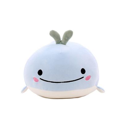 Nature Times Mochi Whale Plyš, Modrá, 30 cm, Oblíbené hračky pro korejské děti