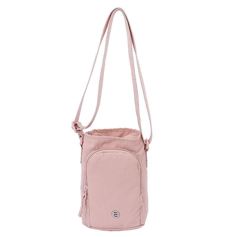 

Модная женская сумка через плечо Lulu, сумка для чайника, спортивная сумка-мессенджер для улицы, сумка для стакана с водой из нейлоновой ткани, сумка для мобильного телефона, сумка для мелочи