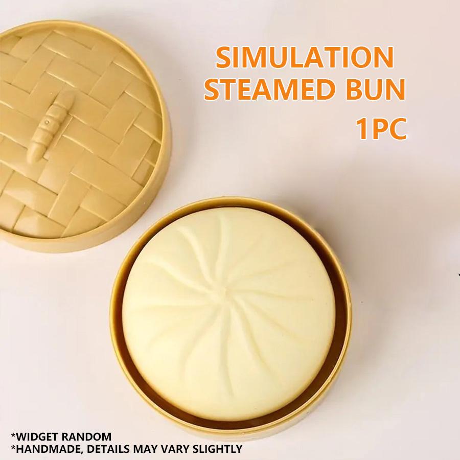 

Одна игрушка-нервозность: антистрессовая игрушка в форме паровой булочки для сжатия и декомпрессии. что делает его прекрасным подарком на Рождество.