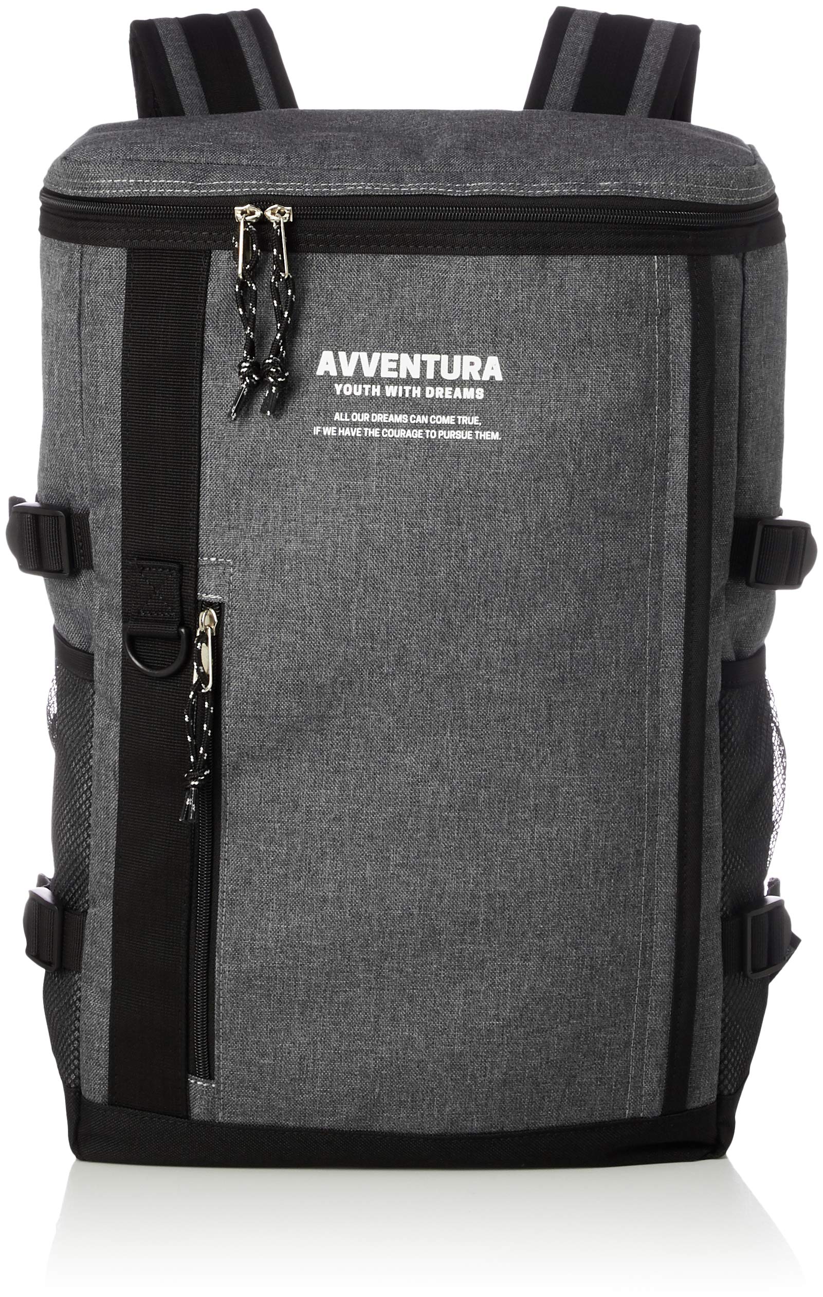 

Рюкзак квадратный рюкзак коробчатого типа большой емкости для взрослых и школьников 30449 серый [Aventura] женский мужской