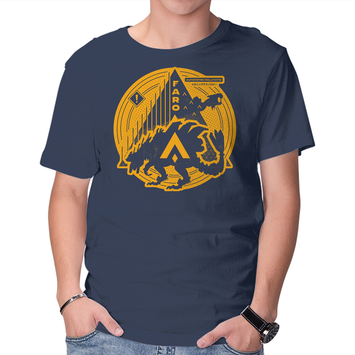 Unisex Crew Neck T-Shirt Faro Plague Graphic Short Sleeve Casual Tee M