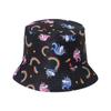 Sweet And Hat Cool Style Printing Womens Sunshade Fishermans Hatscaps