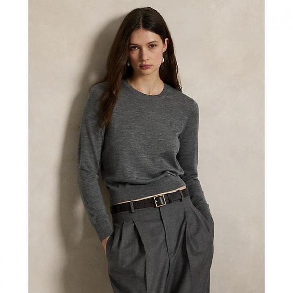 Polo Ralph Lauren Women S Wool Crewneck Sweater wmpoSwenc021299020 XS 18132₽