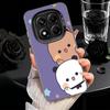 Bubu Dudu Cartoon Cute Soft Phone Case for Samsung Galaxy S24 S25 FE S26 Edge S23 Ultra S22 Plus S21 + Shockproof Cover Back She