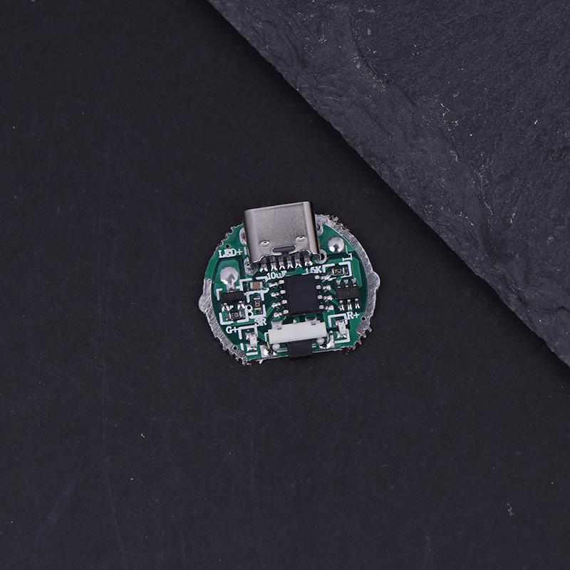 Zwei-Geschwindigkeits-Treiberplatine Taschenlampen-Treiber Zubehör Platine Schalter Lade-Integrierte Platine Für 10 Watt LEDs Für 18650