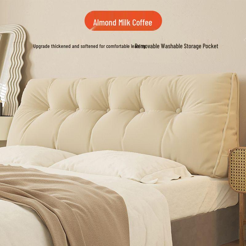 G5Z Washable Bedside Cushion: Triangle Backrest & Lumbar Support Pillow