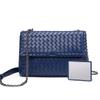 +New Shoulder Bag+Cross Border Trend Shoulder Cross Bag Dual Purpose Chain Bag Hand Woven Women's Bag