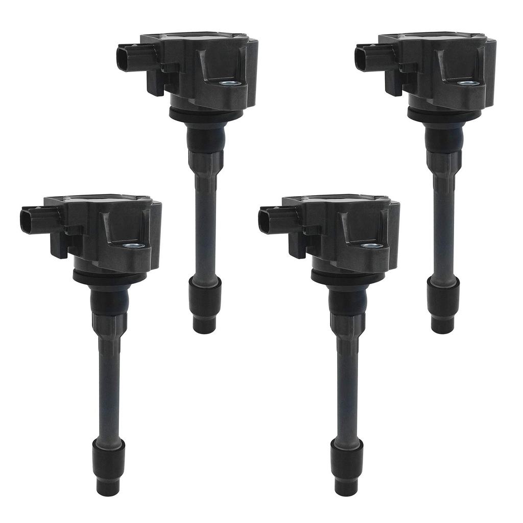 GzYcsFocusqp 4pcs Ignition Coil Pack for Honda GK3 GK4 GK5 GK6 GP5 GP6 Fit Jazz IV CM11-121 HR-V 1.3L 1.5L (2015-2019) 30520-5R0-013