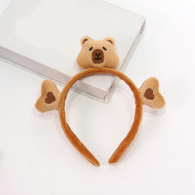 Practical Bear Cartoon Headband For Daily Use And Special Occasion Comfortable Headwear For Kids And Teens