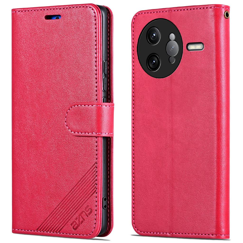 AZNS For Xiaomi Poco F7 Ultra 5G/Redmi K80 Pro 5G Case Anti-Scratch PU Leather Stand Wallet Phone Cover