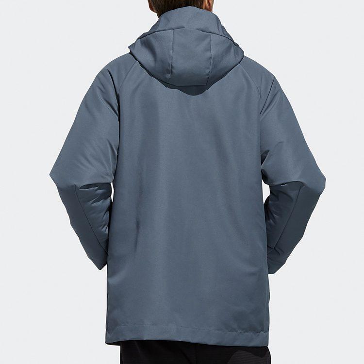 Adidas Jackets Men's Ruins Blue Detachable Hood Moderate Other FM9343