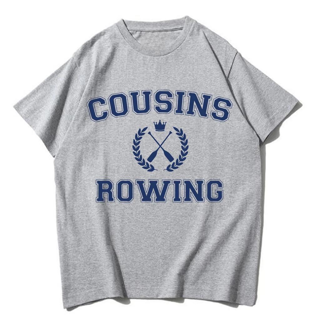 THe Summer I Turned Pretty TShirt Bellys Cousins Rowing 2026 Spring Summer New Fashion Short Sleeve Top Cousins Beach Shirt