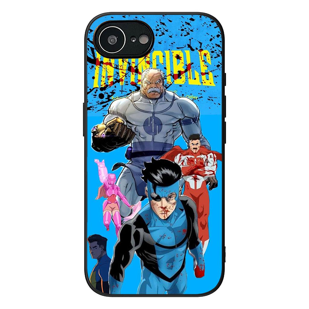 Omnis I-Invincibles Man OmniMan Casing Phone Cover for Xiaomi Redmi Note 12 10 11 9 8 Pro 10C 12C 9T 9A Note11 Note12 5G 4G Case