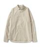 Peullukeu Slam Logo Pigment Washed Shirt Beige Fls207