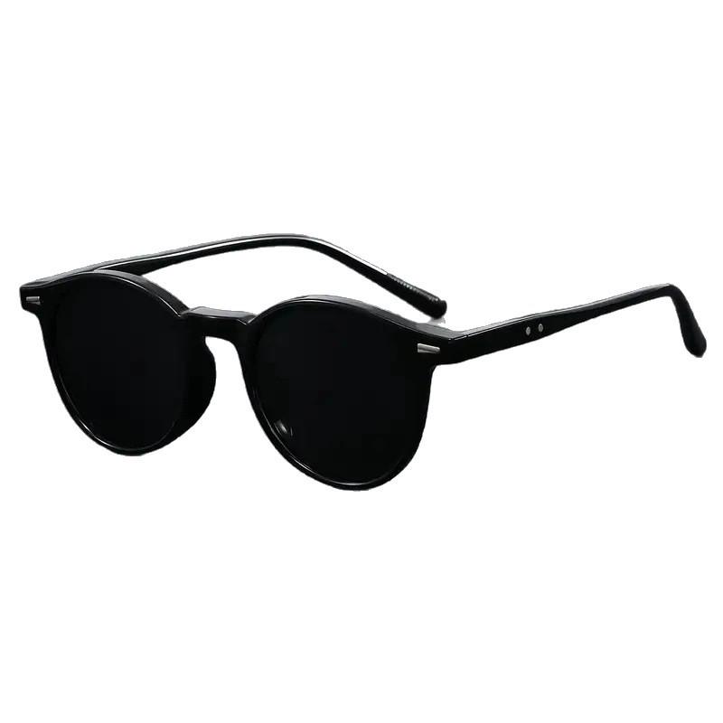 Unisex Ultra-light Retro Round Sunglasses with UV Protection