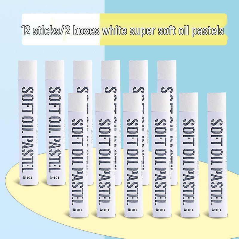 Super Soft Oil Pastel Set with Brush & Scraper Tools - Perfect Crayons for Kids' Birthday Gifts & DIY Projects