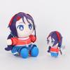 MiSide Mita Plush Toy  Kawaii Purple Hair Anime Girl Stuffed Doll Soft Plushie with Red Outfit Perfect for Game Fans Kids Gifts  Backpack Accessories