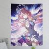 Popular Game Cyrene Honkai Star Rail Cartoon Tapestry Wall Hanging Decoration Household Home Decor Tapestry Bedroom Tapestry