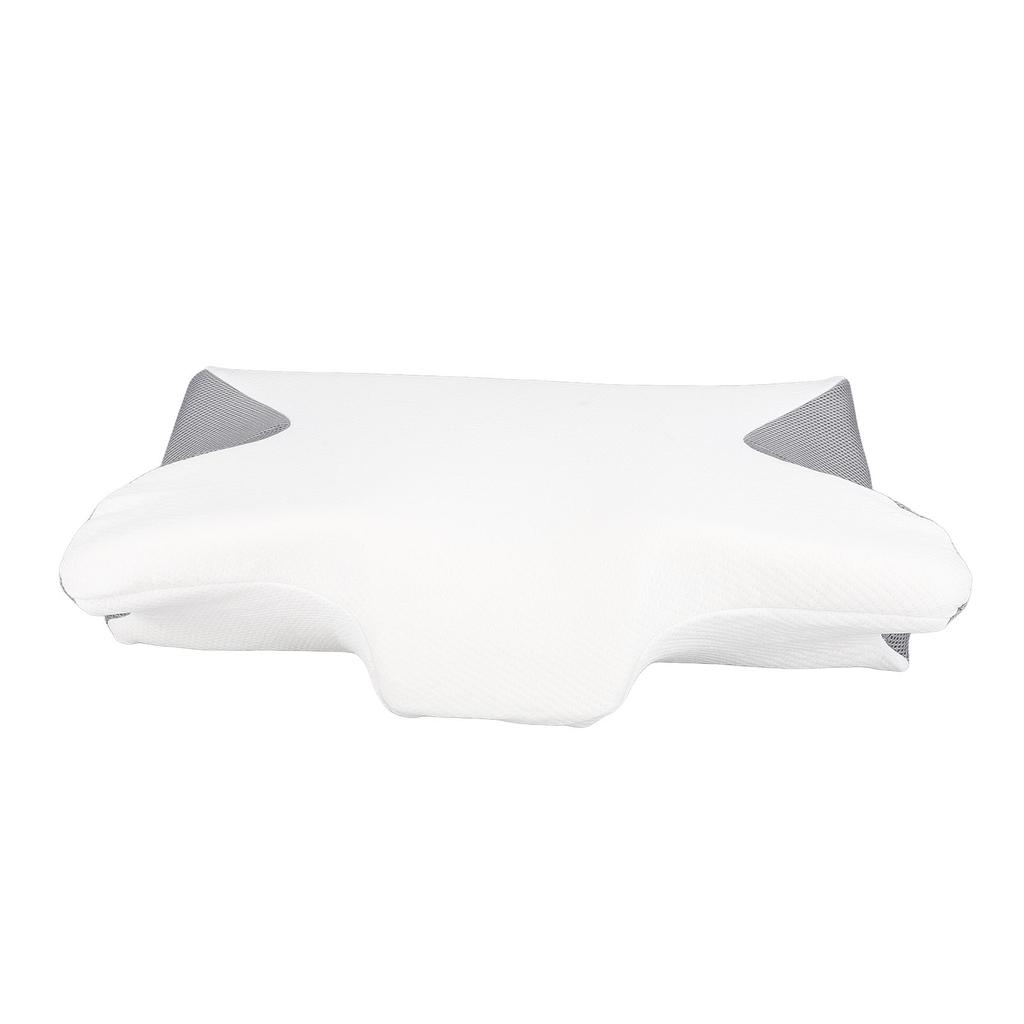 Cervical Pillow with Skin Friendly Pillowcase Ergonomic High Density Slow Rebound Memory Foam Neck S