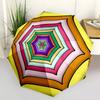 1pc Kaleidoscope Automatic Folding Umbrella - Portable Collapsible, 8-Rib Durable Frame, Perfect for Outdoor Use,  yy251218098