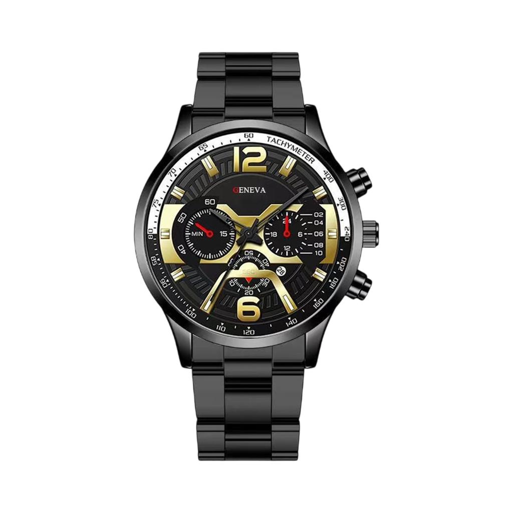 Men's  Luminous Running Alarm Clock Watch