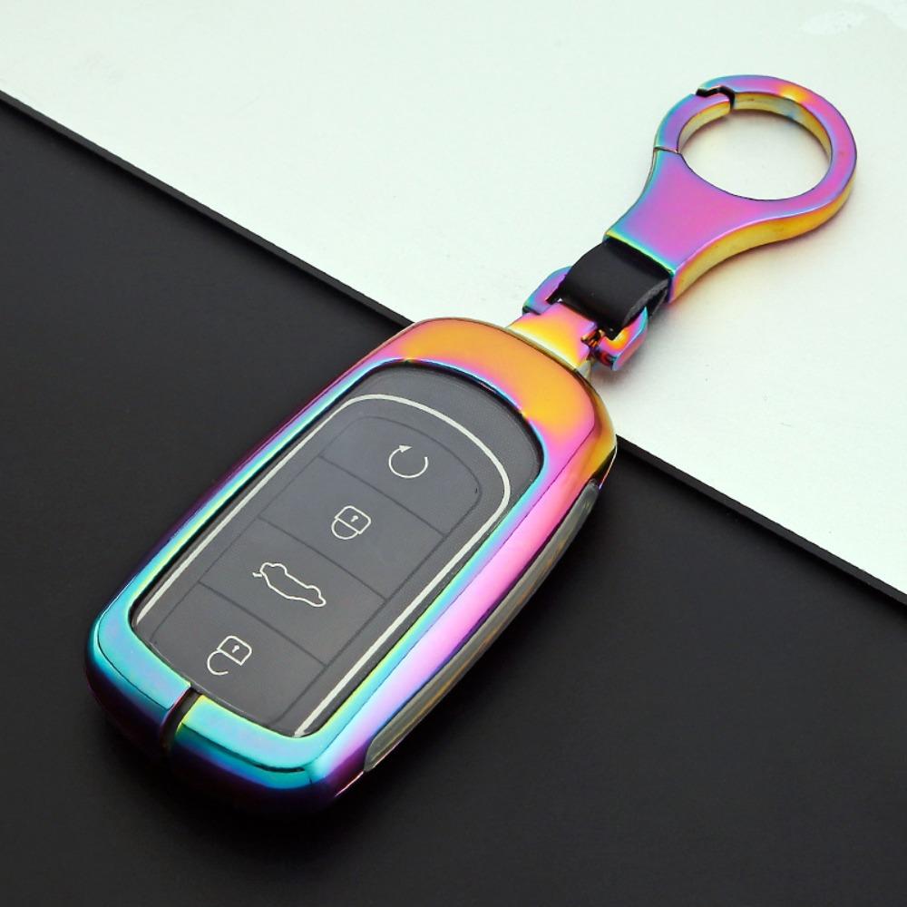 Premium Metal Key Case for Chery Tiggo 8 Plus and Arrizo 5 Plus Cars