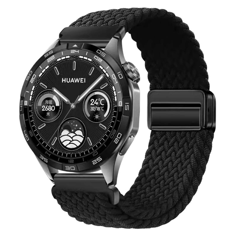 Nylon Band for Huawei Watch 5/GT5 Pro/GT5/4/3 46mm Sport Wristband for Amazfit Balance 2 1/Bip 6 5/GTR 47mm/GTS 4/Active 2 Strap