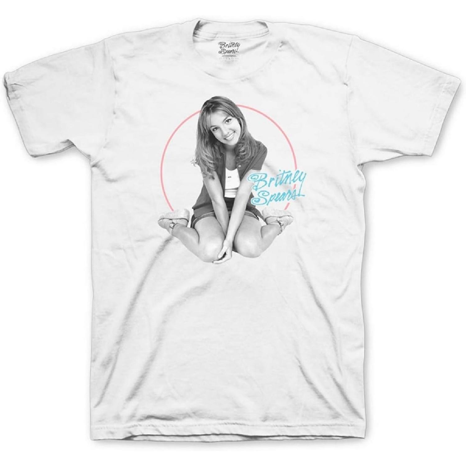 Britney Spears - Unisex Classic Circle T-Shirt, Color White, Size_ XX-Large XXXXXL белый