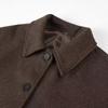 Fashion Turn-down Collar Fleece Short Coats For Women Casual Solid Color Single Breasted Pockets Jackets 2026 Spring Autumn Female Outerwear