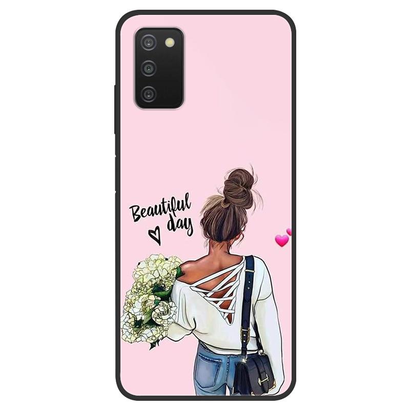 Covers For Samsung A03s Case A02S Cute Print Silicone Funda Soft Back Cases for Samsung Galaxy A02s A03s Case A 02s A03 s Bumper