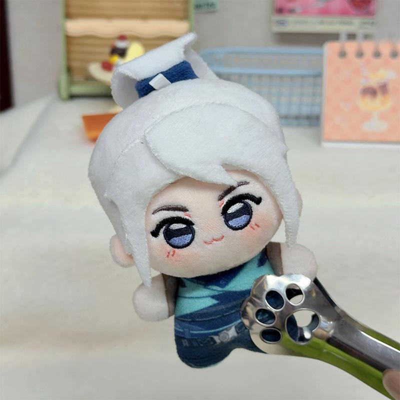 Valorant Knuffel Sleutelhanger Set 9 Leuke Ontwerpen: Gekko Skye Raze Yoru 10cm Pluche Tas Bedeltjes Game Merchandise Fan Verjaardagscadeau 10cm
