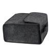 Multifunctional Car Trunk Storage Made of Felt Material with Dark Gray Box, Foldable, Non-Slip Handles, High-Quality Texture, (301629cm)