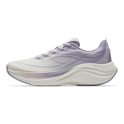 Leaf 6 Fashion Comfortable Rebound Lightweight Breathable Low-Top Casual Running Shoes Women Sneaker White Purple 922515517-3