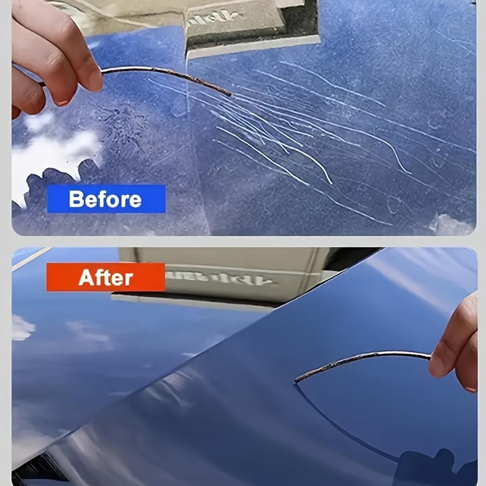 Car Nano Crystal Layer Paint Spray - Car Paint Care Solution, Crystal Plating Wax Coating Technology Spray, Restores Surface Glo