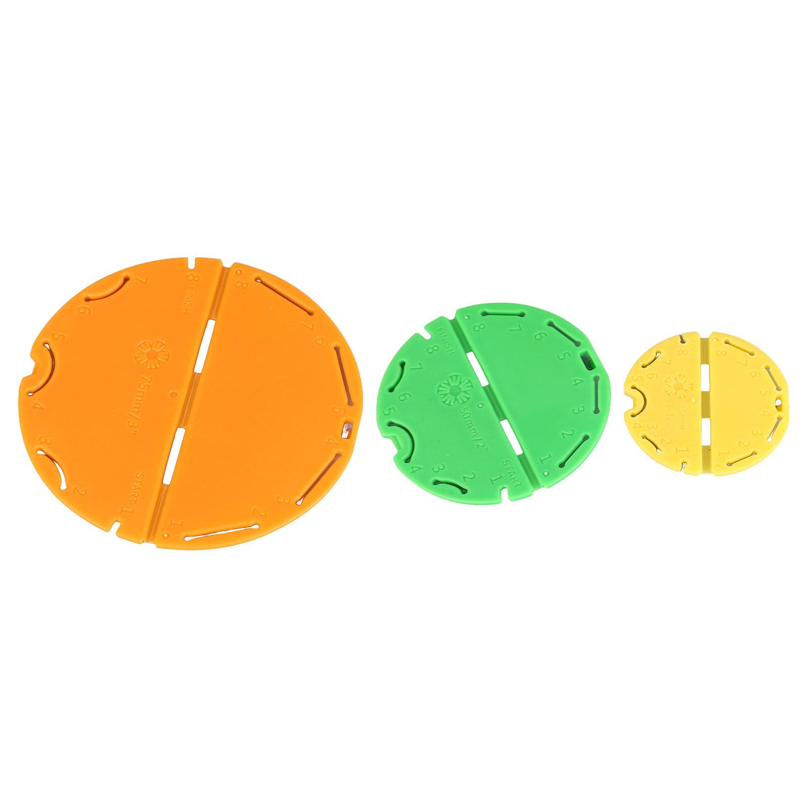 

3 шт. Канзаши цветок производитель разных размеров простой в эксплуатации прочный смоляной орхидей лепестковый производитель для DIY