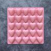 Three-Dimensional Heart-Shaped Chocolate Silicone Mold Ice Grid Mold Mousse Soft Candy Baking Mold Pudding Mold