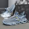 Neue Outdoor-Mode Dämpfende Laufschuhe Herren Atmungsaktive Mesh-Schuhe Leichte Vielseitige Sportschuhe