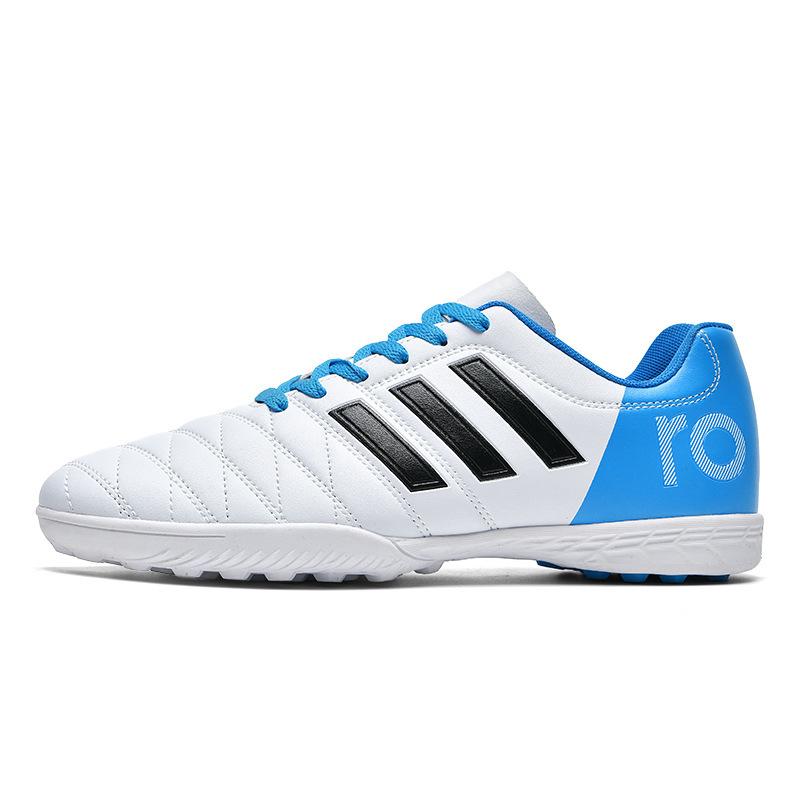 New low-top football shoes men and women children broken nails tf leather foot students AG long nails competition sports football shoes