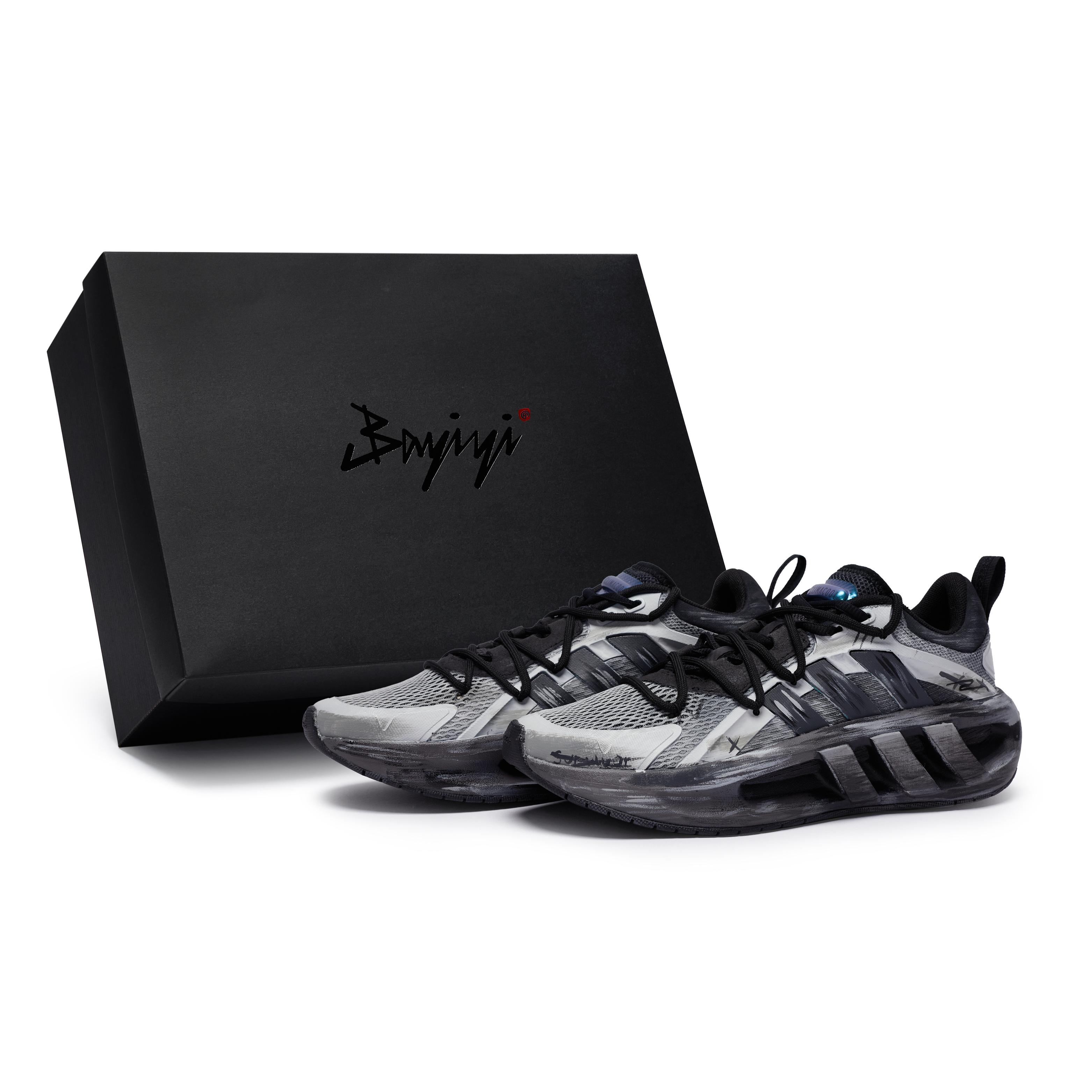 Adidas CLIMACOOL VENTADOR Slip Resistant Abrasion Resistant Low top Casual Running Shoes Men s Black Gray HQ4181(Team80-S-BOX) 43⅓