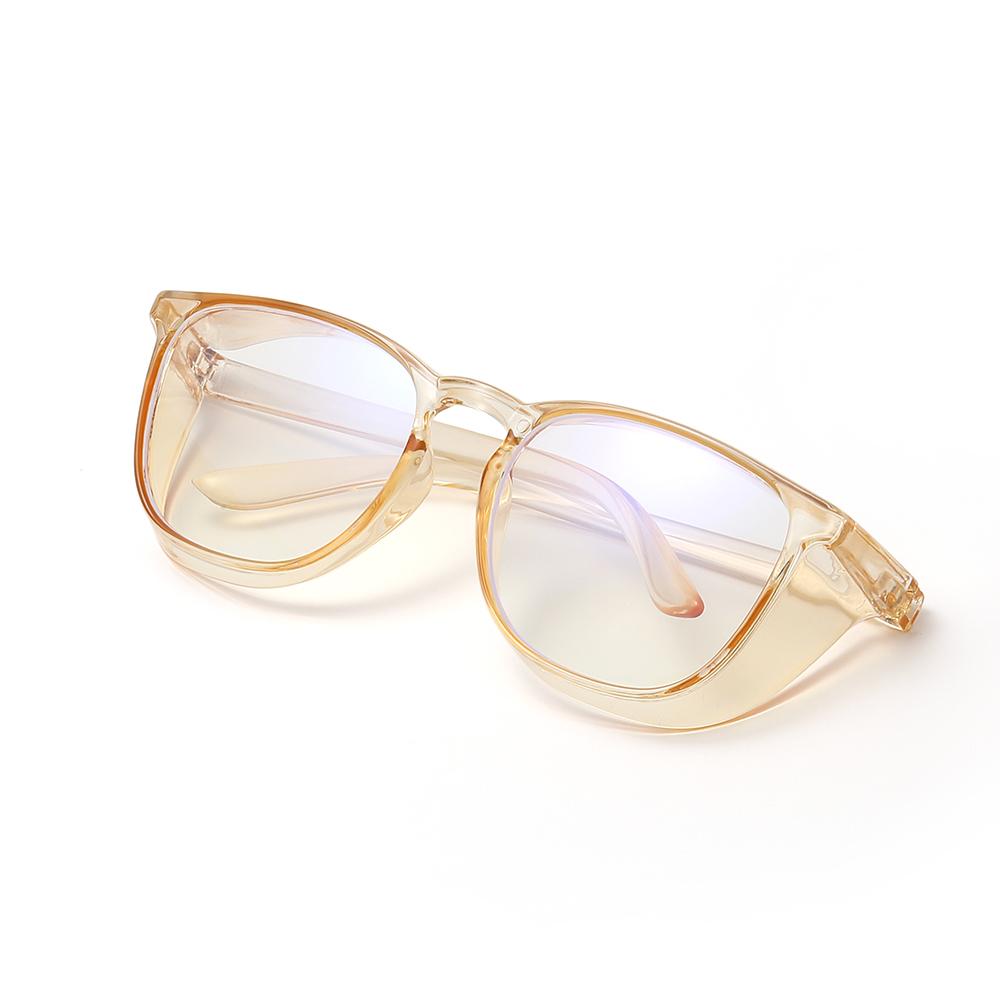 Mode Einfache Unifarbene Spritzschutzbrille Anti-Pollen Sonnenbrille Anti-Blaulicht Brille Brille Schutzbrille für Damen und Herren