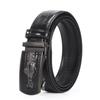 Belt Men'S Alloy Automatic Buckle Crocodile Pattern Belt Business Versatile Young People Cowhide Belt