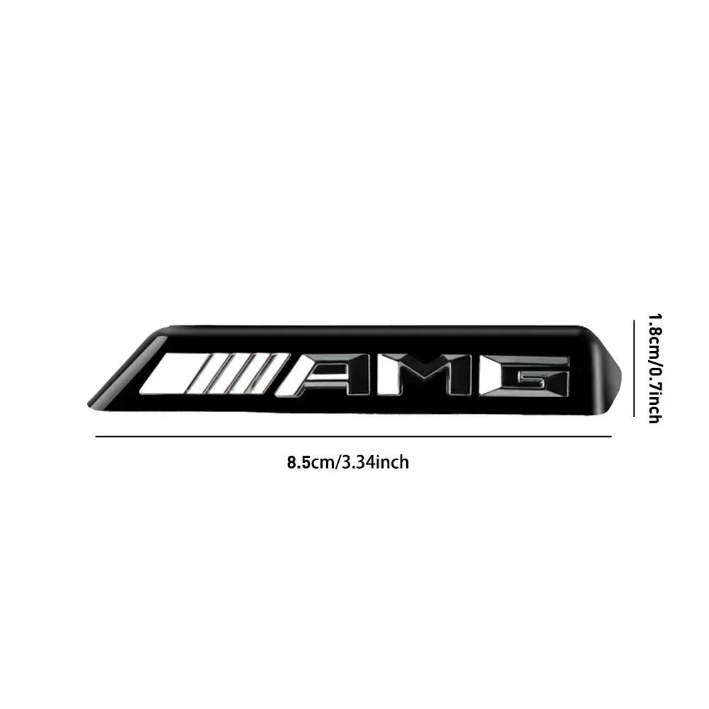 3D ABS Naklejka Samochodowa Dekoracja Emblematu Przedniej Maskownicy Akcesoria do Mercedes Benz AMG Klasa E C G M R S W176 W204 W212 GLC CLA GLA IL1