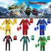 Cool Ninjago Inspired Kids Cosplay Party Clothes Set With Glove Hat And Jumpsuit