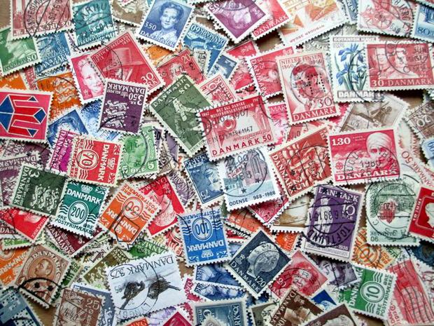Real Used Denmark Post Stamps Postage 300 Different Collectible Postage Stamps Collecting Scrapbook Material For Scrapbooking