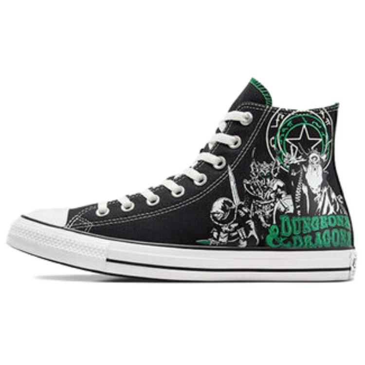 Converse x Dungeons & Dragons Chuck Taylor All Star High Black Green Men s A09885C EU 39.5