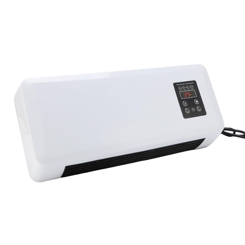 Wall Mounted Heater Cooler Energy Efficient Climate Control Small Air Conditioner Heater Machine for Home Bedroom UK