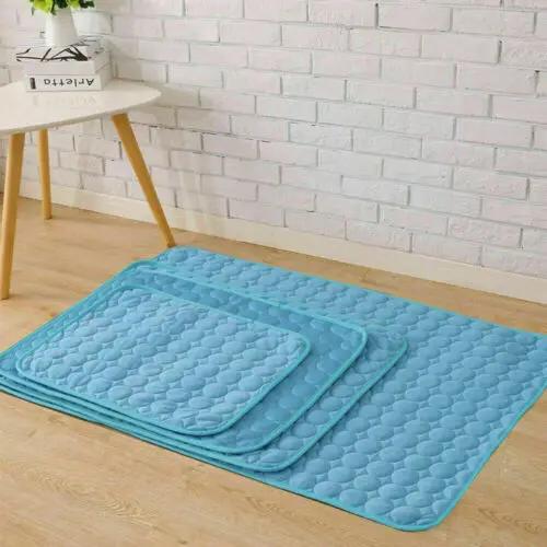 Pet New Summer Cooling Mat Cold Gel Pad Comfortable Cushion for Dog Cat Puppy